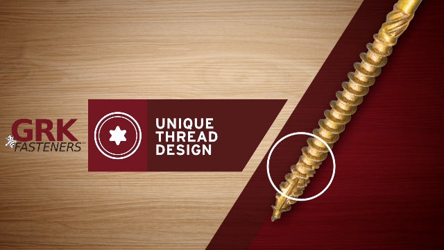 GRK RSS 1/4 x 3-1/8 inch rugged structural framing wood screws, 50-piece box