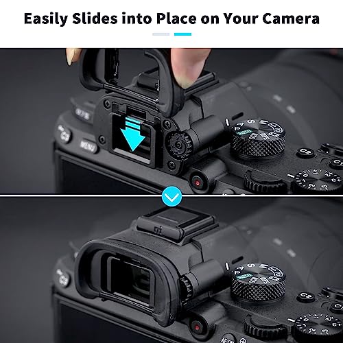 JJC Eyecup Eyepiece Viewfinder for Sony A7 III II A7R IV III A7S II A99 A9 2 Packs Original Replacement