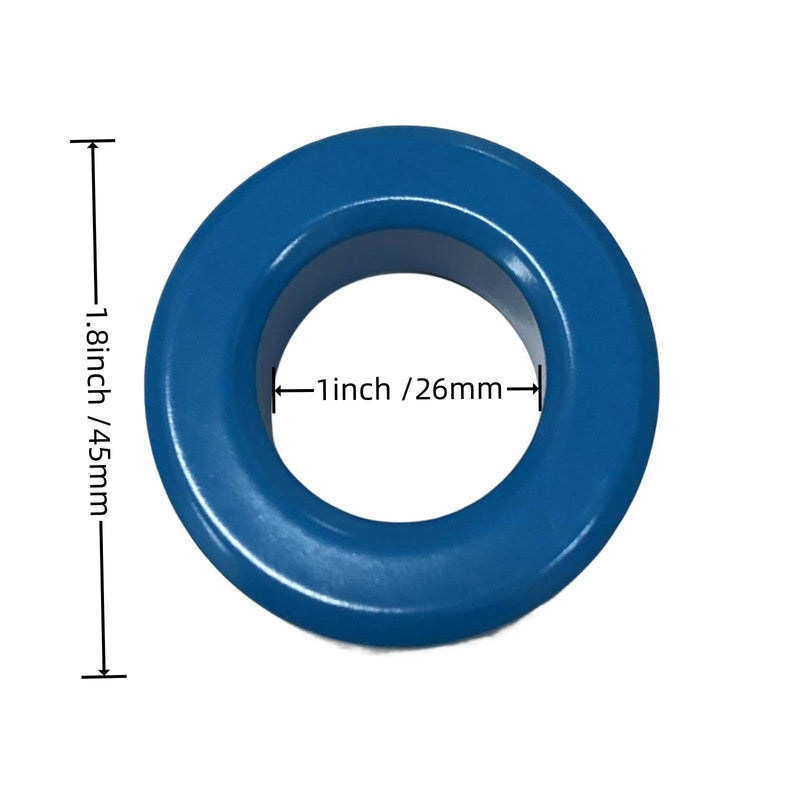 [Australia - AusPower] - 2ea Inner1 inch Transformer Core 45X26X15mm Inductor Ferrite Ring Toroid Ferrite Core Chokes Ferrite Bead 