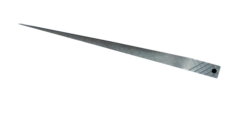 [Australia - AusPower] - 0.5" Dual-Scale Wedge Feeler Gauge Taper Gap Measurement Tool with 0.01"/0.005" Precision - Professional Hole and Gap Thickness Gage for Automotive & Machining 