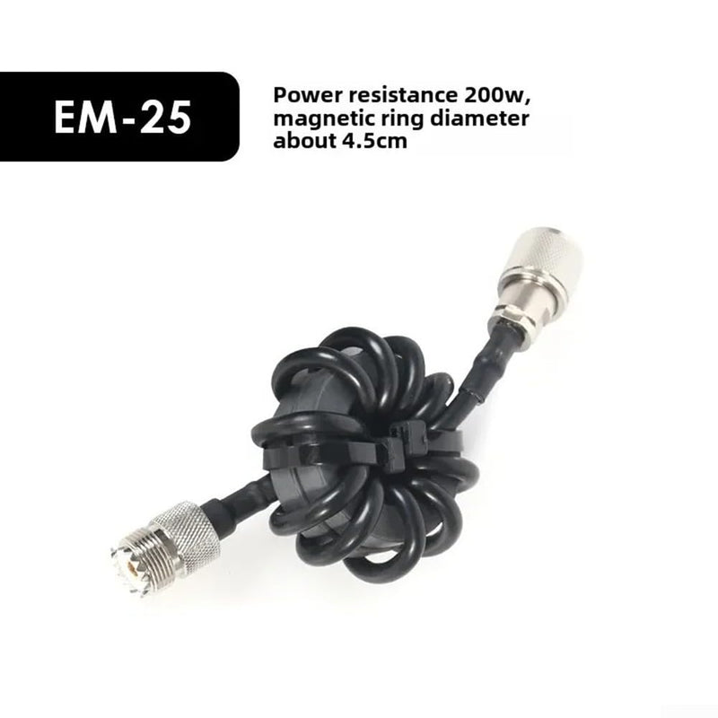 1.8-30 Shortwave Choke Coil Magnetic Ring is Suitable for RF Shortwave Radio (EM-43) EM-43