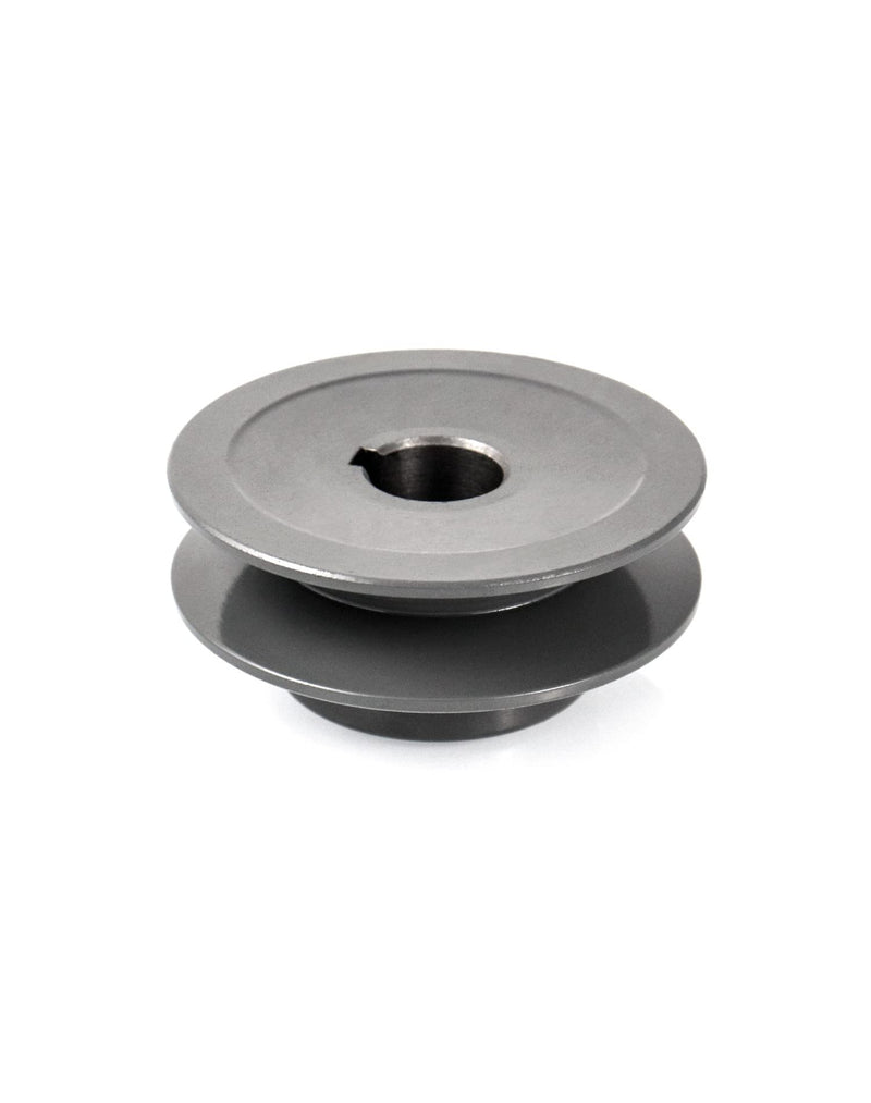[Australia - AusPower] - QWORK Single Groove Web Sheaves, 2-1/2"OD 5/8"Bore V-Belt Sheave for V-Belt, 2 Pack 