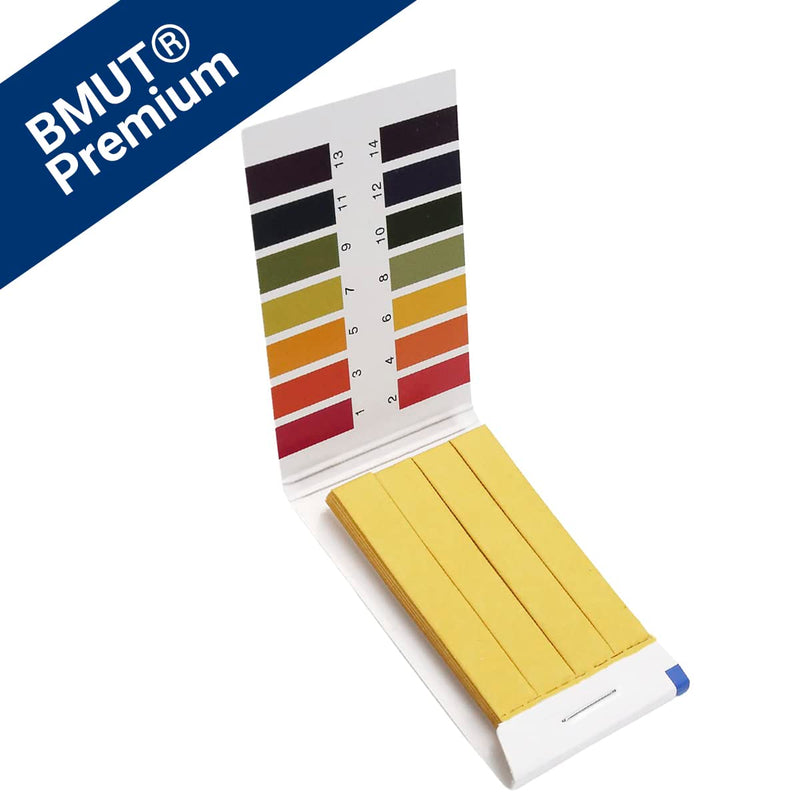 80x pH Value 1-14 Test Strips, Indicator, Test Paper, Litmus Paper for Water, Soil, Drinks and Other Substances (Universal) 80