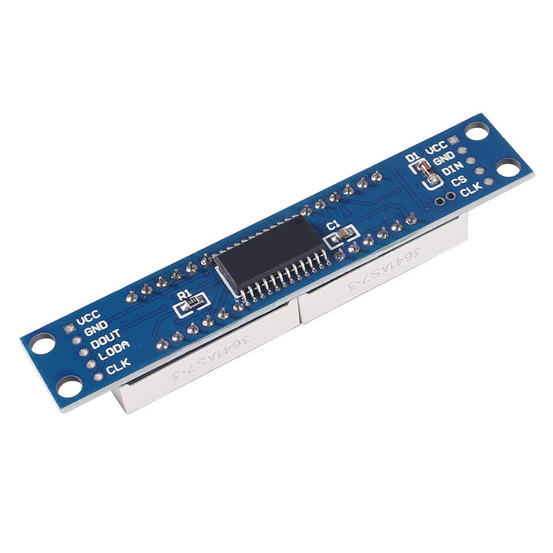 5 PCS 8 Digit 7 Segment Module MAX7219 8 Bit Digital Segment Tube LED Display Module Compatible with Arduino MCU/51/AVR/STM32/Raspberry Pi 4 Model B