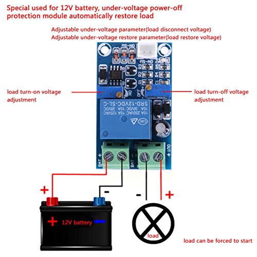[Australia - AusPower] - FTVOGUE Battery Board 12V Low Voltage Interrupt Automatic Undervoltage Protection Module 