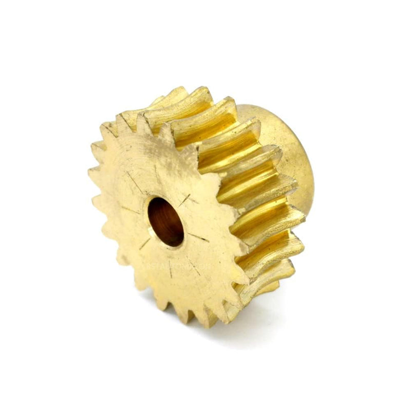 [Australia - AusPower] - Worm Gear Set 1.5M-20T 20:1 Ratio 1.5 Mod Carbon Steel Rod Shaft 20Teeth Brass Gear Wheel Reduce Transmission Part (Gear-8mm, Rod-8mm Bore) Gear-8mm 