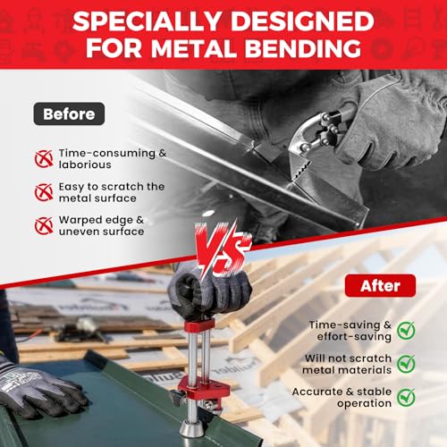 CBQWUUQ sheet metal roller and 1-station metal bender with adjustable 0–100° bending range