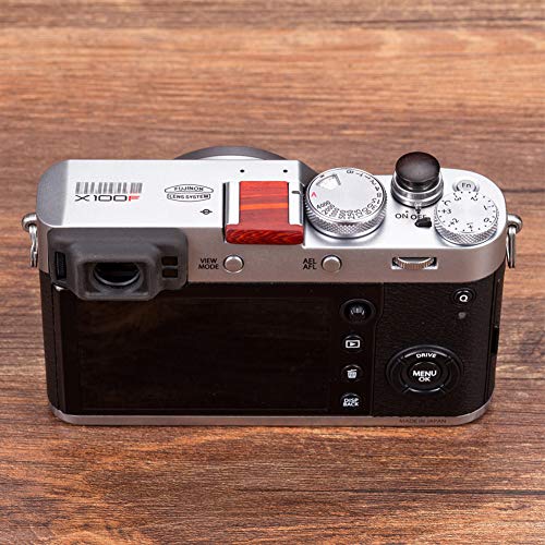 VKO Wood Camera Hot Shoe Cover Protector Cap Compatible with Fuji Red