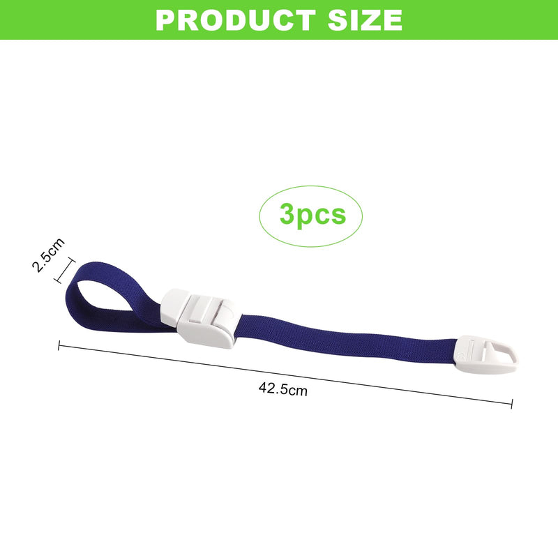 Storage Hose Blood Removal Vein Congestion Tourniquet One-Handed Storage Hose with Buckle & Quick/Slow Release, 3 Colors Emergency Jam Tape for First Aid Kit, Emergency Service Equipment &