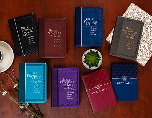 Bible Promises for Life for Men: The Ultimate Handbook for Your Every Need (Faux Leather) – A Powerful Bible Handbook for Men, Perfect Gift for All Men, Birthdays, Holidays, and More