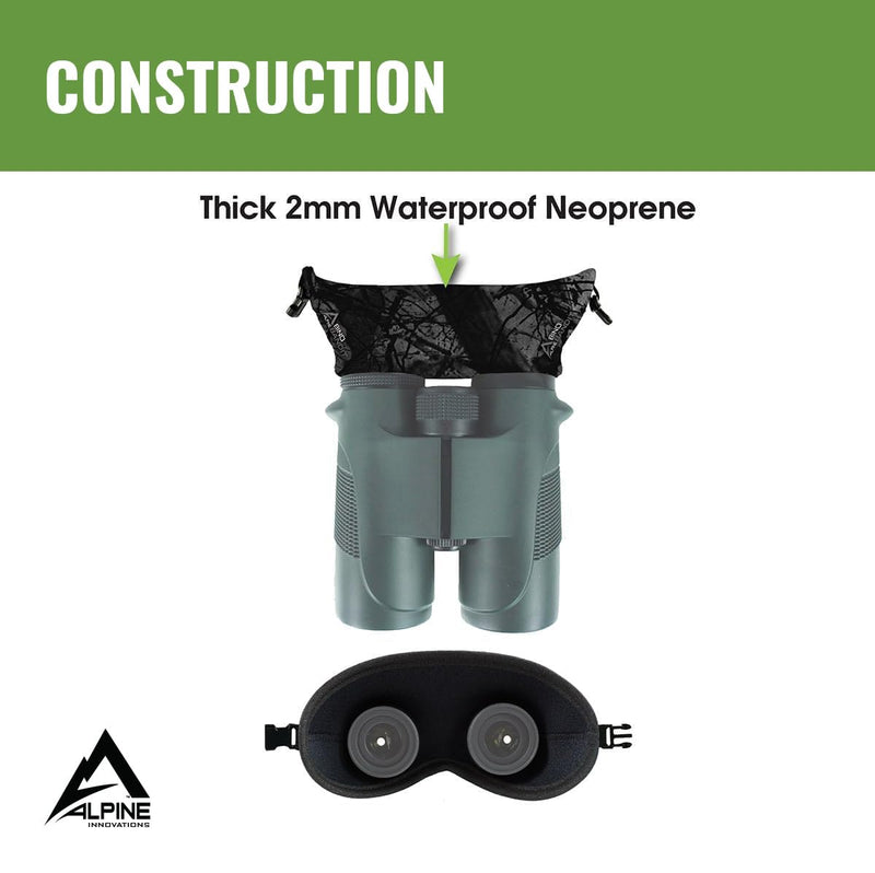 [Australia - AusPower] - Bino Bandit - Blocks Glare, Improves Visual Acuity and Reduces Eye Fatigue. FITS All Binoculars. (Charcoal) Charcoal 