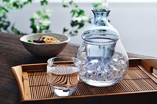 東洋佐々木ガラス Toyo Sasaki Glass T-16108-JAN Cold Sake Glass, 3.4 fl oz (100 ml), Sake Cup, Made in Japan, Dishwasher Safe, Pack of 6 2.4 x 2.4 x 2.4 inches (6 x 6 x 6.1 cm) Set of 6