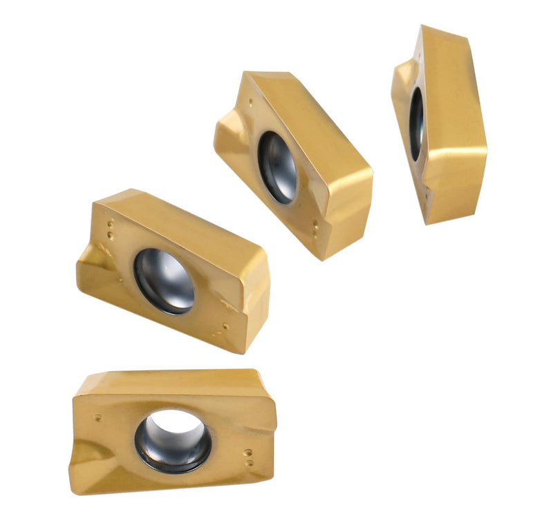 [Australia - AusPower] - Accusize Industrial Tools Tin Coated APKT1604 Carbide Inserts, Set of 10 Pieces, 0056-1604x10 