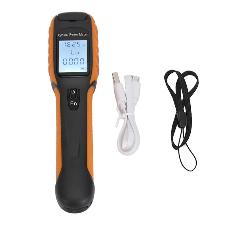 [Australia - AusPower] - Mini Fiber Optic Cable Tester Handheld Optical Power Meter with SC FC ST Interface 