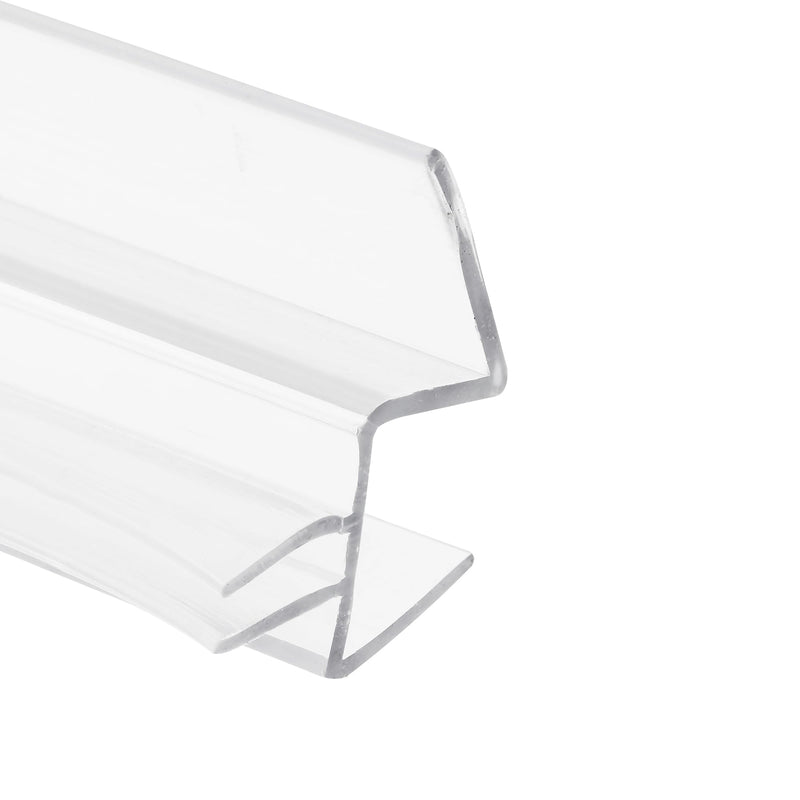 [Australia - AusPower] - Prime-Line M 6259 Frameless Shower Door Bottom Seal for 1/2 in. Thick Glass Doors, Dual Flap and 45 Degree Drip Guard, 36 in., Clear Vinyl (Single Pack) 1/2 in. 