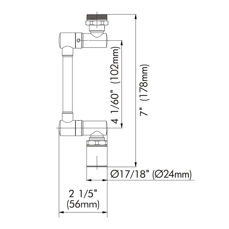BAGNOLUX 1080° Swivel Faucet Extender for Kitchen Sink, 2 Modes Rotating Faucet Extension, Universal Splash Aerator Attachment Adapter for Bathroom Sink, Robotic Arm Water Nozzle, Brushed Nickel Brushed Nickel-2