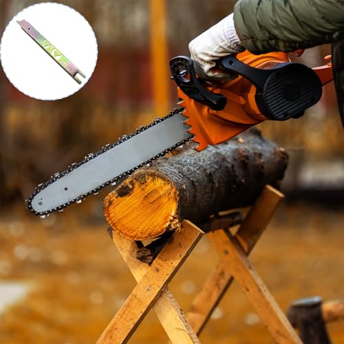 Depth Limiting Gauge for Chainsaws, Professional File Gauge for Chain Maintenance & Precision Increase, Compatible with 1/4 Inch, 3/8 Inch, .325 Inch Pitch Hardened Steel