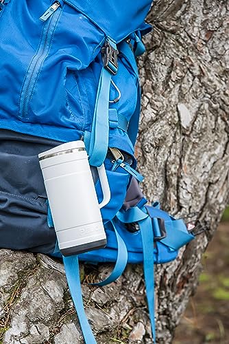 Pelican Hydration Pelican Ridge™ 18 oz Vacuum Insulated Tumbler - Recycled Stainless Steel Double Wall Travel with Dual Lid, Powder Coated Insulated Coffee Mug For Hot Cold Drinks, Hunter