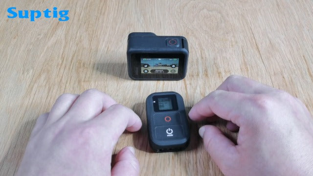 Suptig Waterproof Wireless Remote Control for Gopro Action Cameras - WiFi Remote