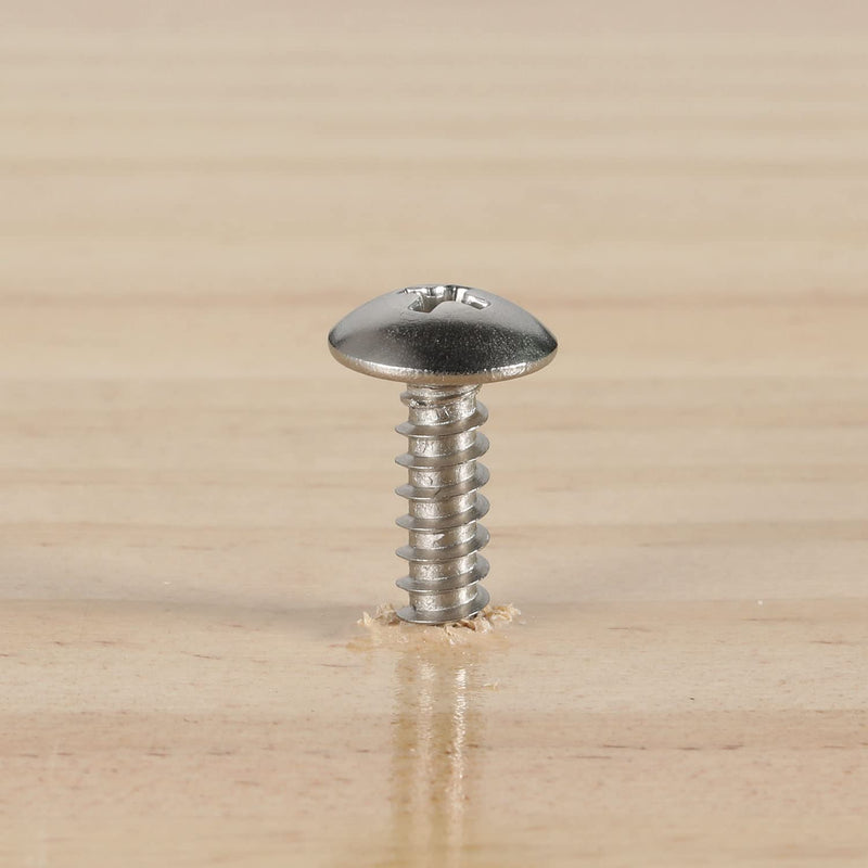 [Australia - AusPower] - #10 x 3/4" Truss Head Sheet Metal Screws Wood Screws, 304 Stainless Steel 18-8, Self Tapping, 100 PCS #10 x 3/4" 