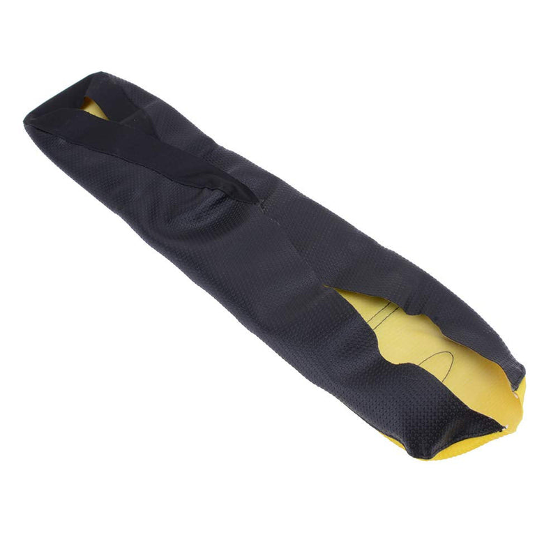 JFG RACING Dirt Bike Seat Cover,Motorcycle Cushion with Non-Slip Rubber Striped for RM85 2002-2017 - Yellow