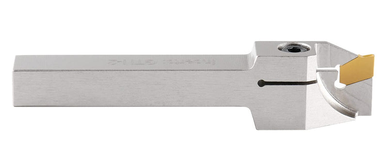 [Australia - AusPower] - Accusize Industrial Tools 3/8'' by 1/2'' Heavy Duty Indexable Grooving/Parting Holder with a Gtn-2 Tin Coated Carbide Insert, 2415-5022 1/2" x 3/8" 