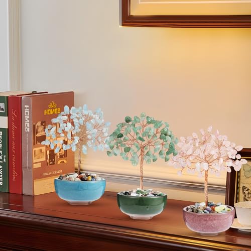 Green Aventurine Tree of Life, Healing Crystal Spiritual Home Decor Green Aventurine Tree-1