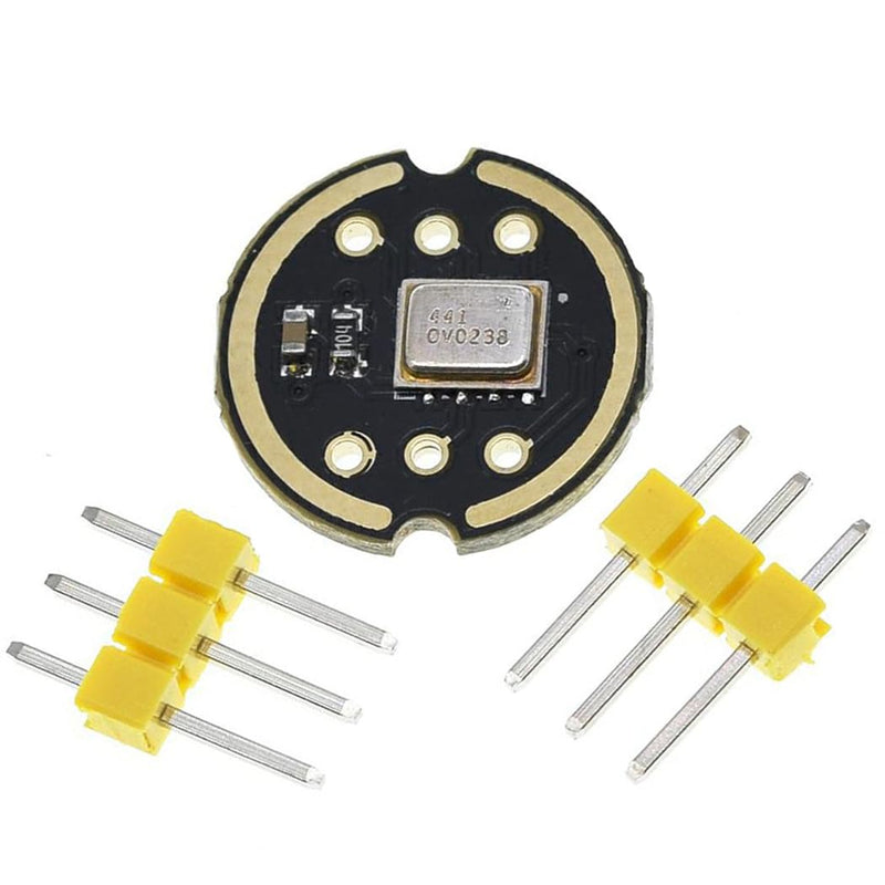 Hailege 3pcs INMP441 Omnidirectional Microphone Module 24 Bit Data I2S Interface Digital Output High Sensitivity High Precision