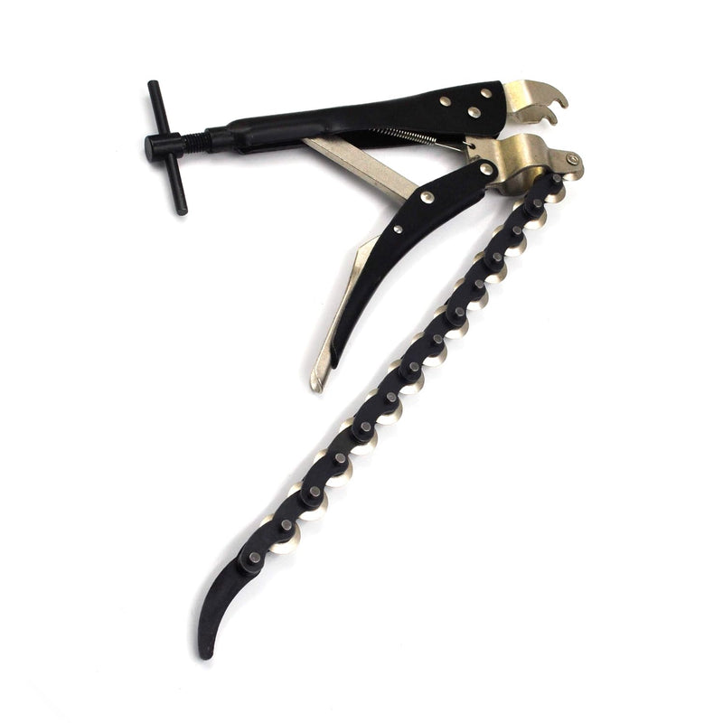 Exhaust Tube Chain Cutter, 0.6" to 3.3" Tailpipe Cutter, Tube Cutting Pliers for Cutting Exhaust Pipe Copper Pipes