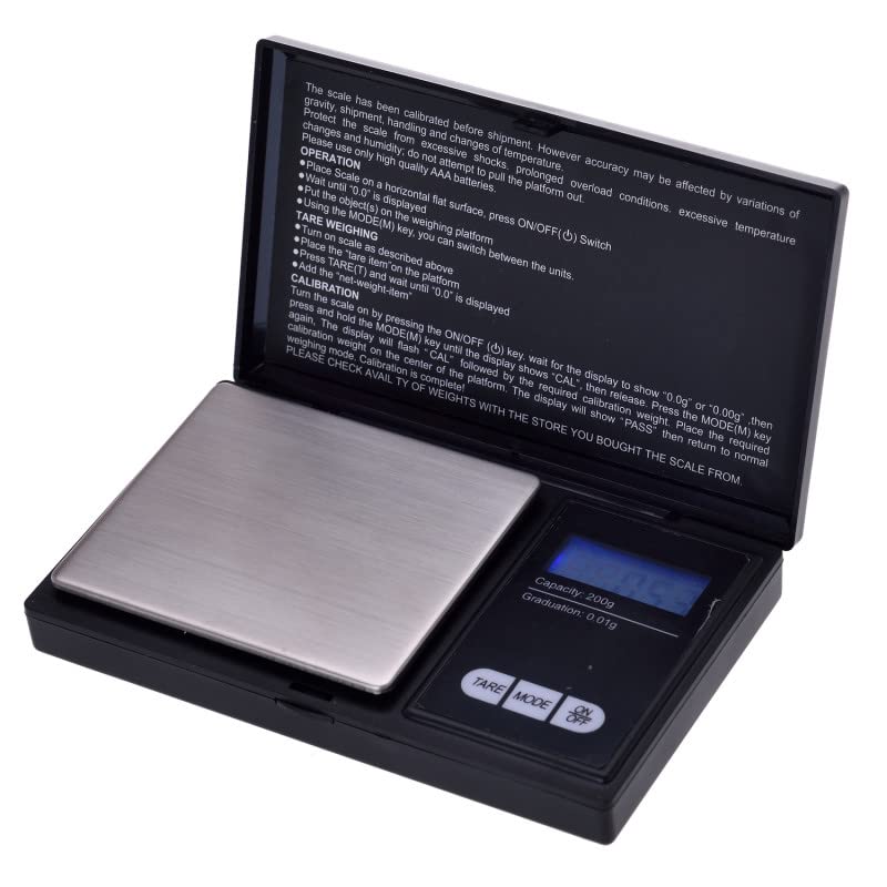 [Australia - AusPower] - CHAMP High Pocket Scale, Precision Scales Accurate up to 0.01 g 