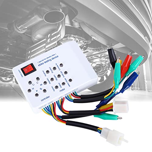 Brushless Motor Tester, Electro Car E Bike Brushless Motor Controller Tester Scooter Brushless Car Motor Controller Tester for Testing Motor Coils