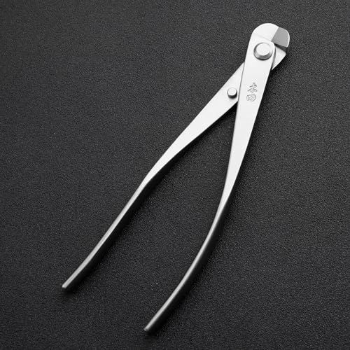 tianbonsai professional grade bonsai wire cutter, 180 mm 4Cr13MoV alloy steel tool