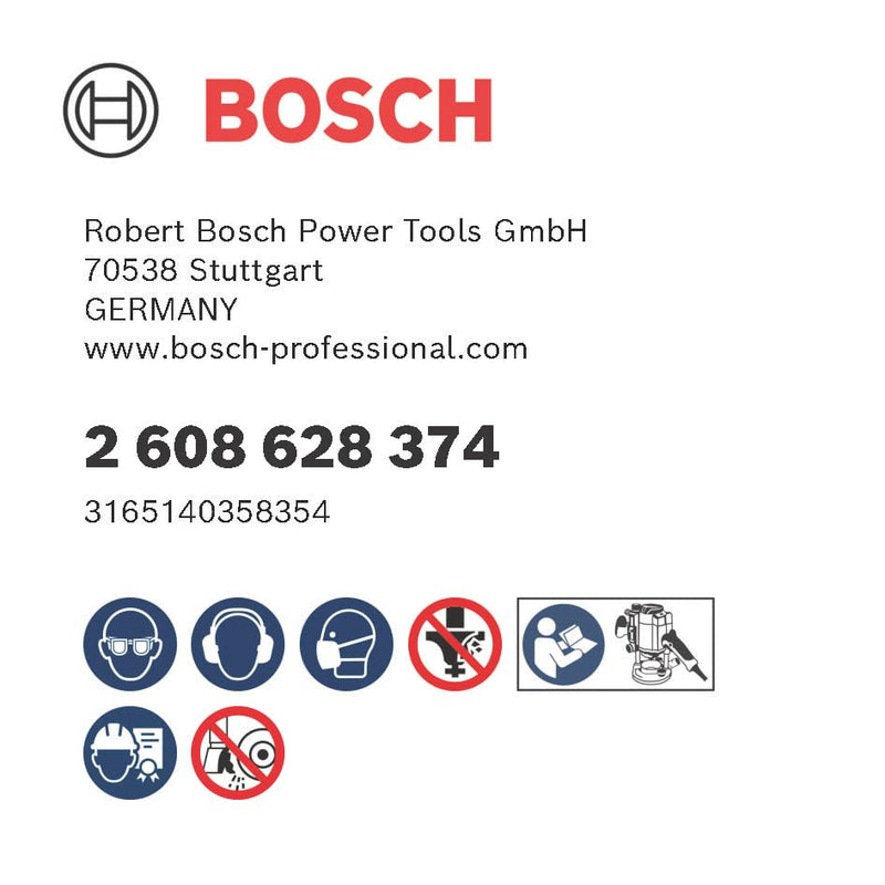 Bosch Professional Groove Cutter Standard for Wood (for Wood, 12 mm, Working Length 31.5 mm, Accessories Hand Cutter) 2608628374