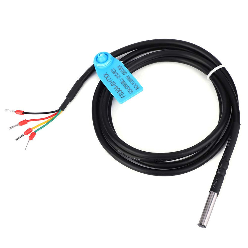 [Australia - AusPower] - Soil Digital Temperature & Humidity Sensor Probe Stainless Steel Case Housing Low Consumption I2C Output Practice DIY() 