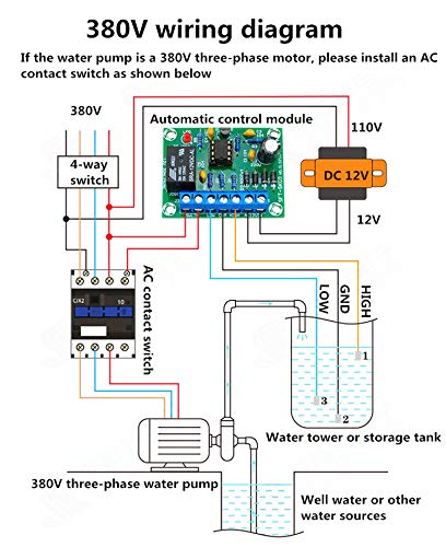 [Australia - AusPower] - Liquid Level Controller Sensor Module DC 12V Water Level Detection Sensor Drainage Control Circuit Board Suitable for Controller Switch Automation Detection Pump Tank Water Level 
