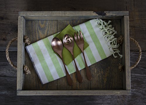 Knork 3-Piece Serving Set Copper Titanium Coated