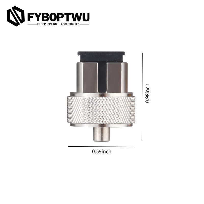 [Australia - AusPower] - 3 pcs SC OTDR Fiber Optic Adapter Connector for Optical Time Domain Reflectometer Fiber Optical Tester, OTDR Accessories 3 