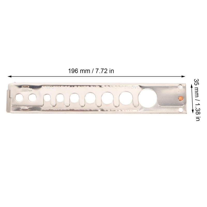 [Australia - AusPower] - Pneumatic Lockout Stainless Steel Rugged High Efficiency Pneumatic Quick Disconnect Lockout for Industry, quick Connector 