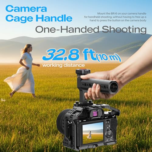 Wireless Camera Video Recording Remote, USB-C Rechargeable One-Touch Button