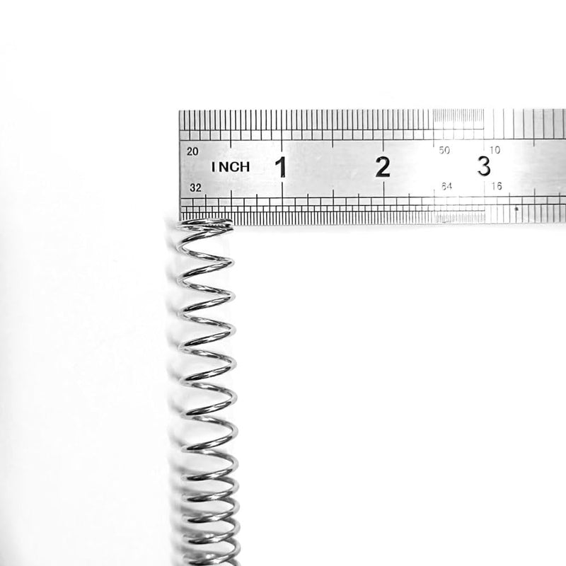 [Australia - AusPower] - Compression Spring Stainless Steel Silver-Stainless Steel Extension Spring - for Shop Home Repairs, DIY Projects, for AEG Gear Box V2 .V3 (M110) M110 