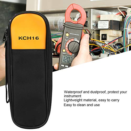 [Australia - AusPower] - LiebeWH Multimeter Case, KCH16 Multimeter Clamp Meter Bag Storage Case Fit for F302 F303 F305 with and Dust Proof Functions 