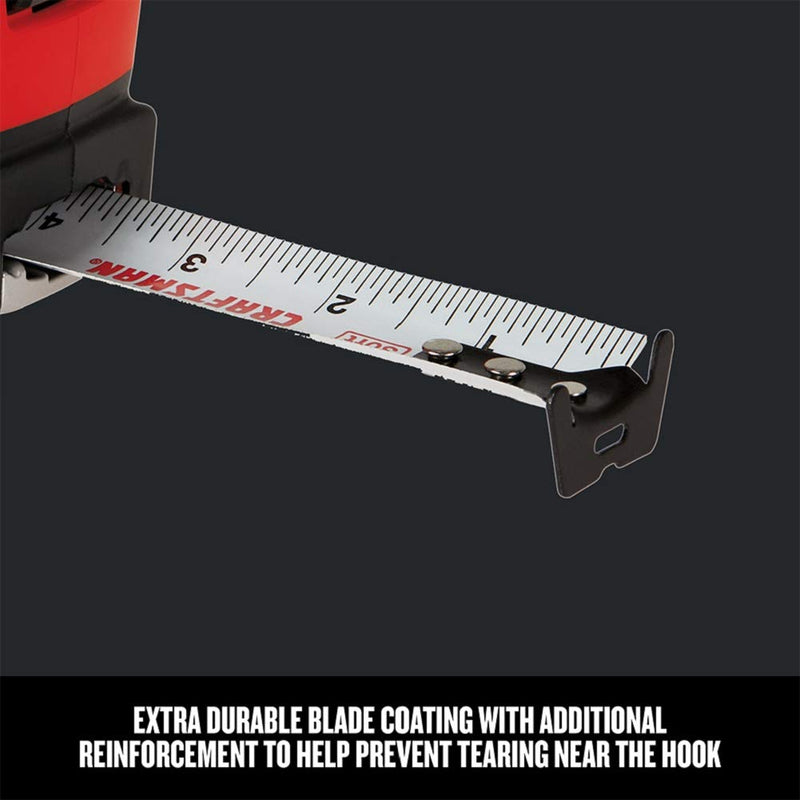 CRAFTSMAN Tape Measure, 30-Foot (CMHT37570S) (Pack of 1)
