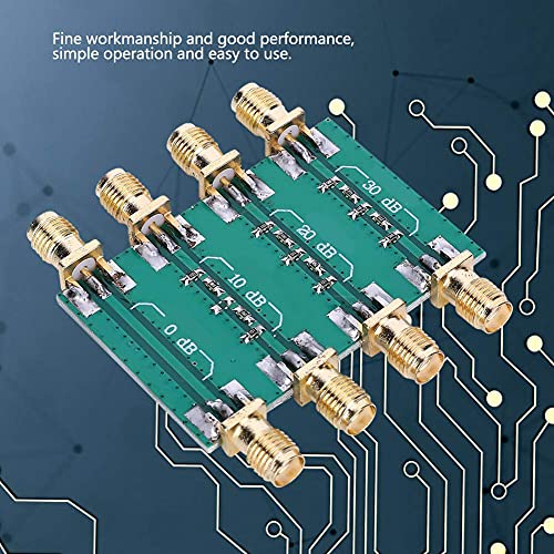 RF Fixed Attenuator DC-4.0GHz SMA Double Female Head Radio Frequency Fixed Attenuator Module Electronic Components 50Ω