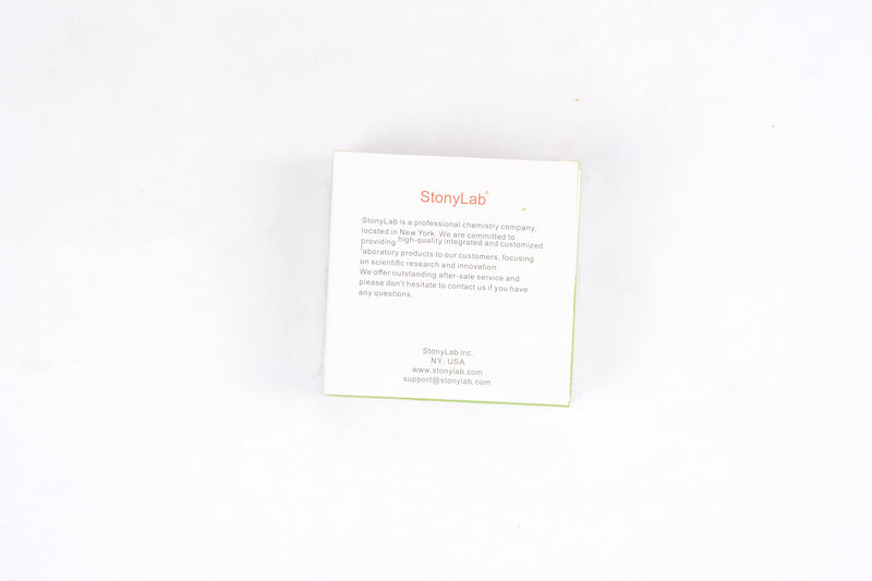 [Australia - AusPower] - stonylab Quantitative Filter Paper, 100 Pack Slow Flow Rate Cellulose Filter Paper Circles with 10 Micron Particle Retention, 74 mm Diameter 