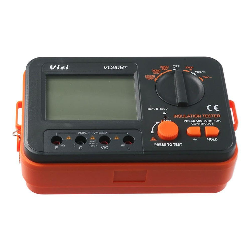 [Australia - AusPower] - Insulation Resistance Tester DCV Digital Insulation AC750V Resistance Tester Tester DC250/500/1000V VC60B+ 