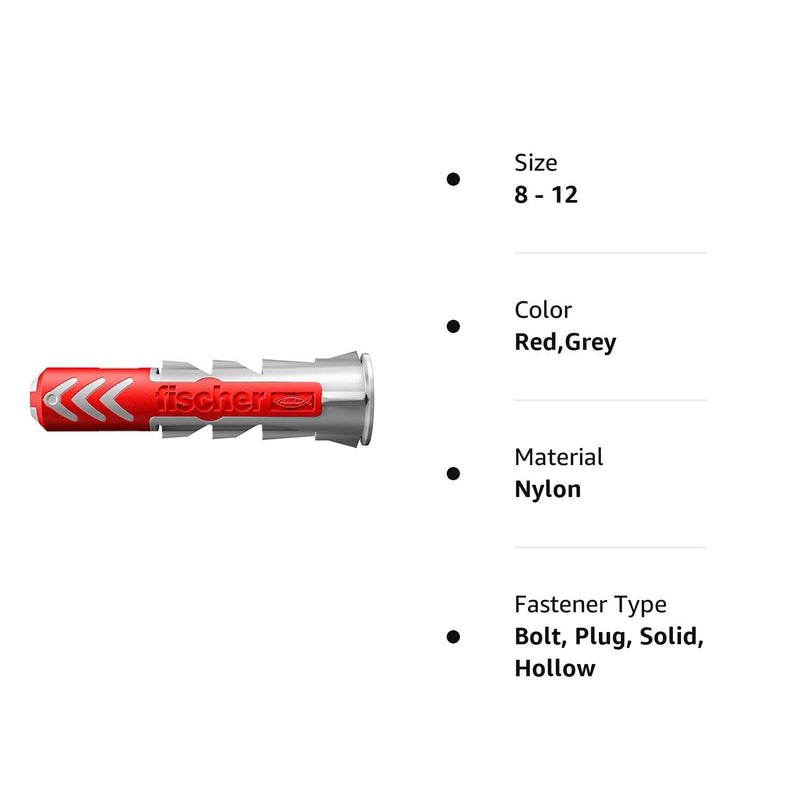 [Australia - AusPower] - fischer DuoPower Group (100, 5/16"x1-5/8") 5/16"x1-5/8" 100 