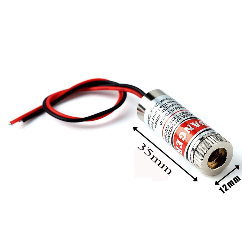 [Australia - AusPower] - Red line laser module Industrial Laser Group Module adjustable focal length (line-10pack) Line-10pack 