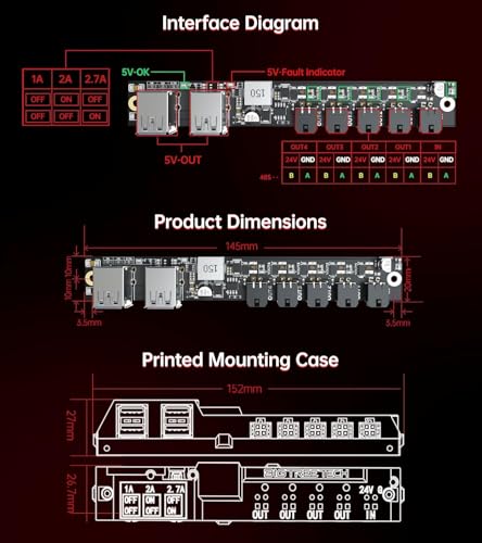 BIGTREETECH Panda Branch V1.0 Power Expansion Board