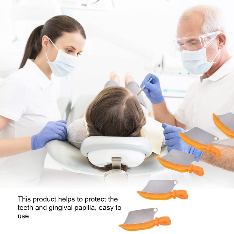 [Australia - AusPower] - Angzhili 120Pcs/3 Box Dental Plastic Wedge with Metal Blade,Proximal Wedge for Fill Tooth,3 Sizes 