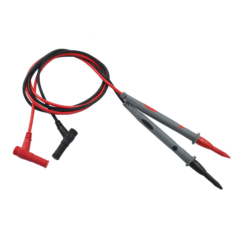 [Australia - AusPower] - 2 Pack Multimeter Test Leads Banana Plug 1000V 20A High Voltage Test Probes, Flexible Wire for Electronics, Appliances, Automotive and Industrial Testing(Red and Black) 2 